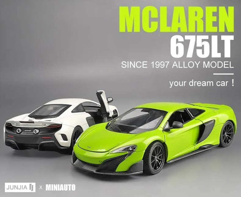 1:24 McLaren 675LT Alloy Model Car