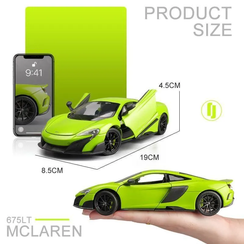 1:24 McLaren 675LT Alloy Model Car