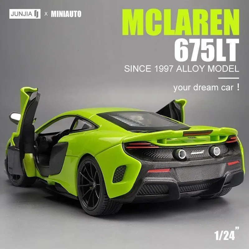 1:24 McLaren 675LT Alloy Model Car