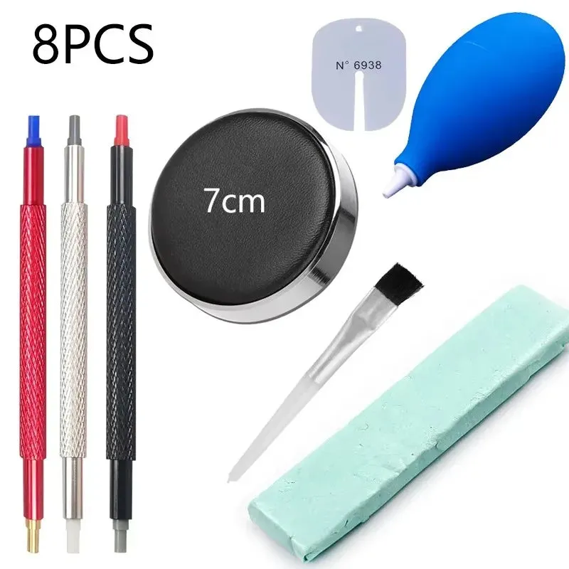 1/5/8pcs Watch Dust Air Blower Pump Rubber Cleaning Wristwatch Parts Cleaner Brush Tool Cleaning Suit Watch Repair Tool Care Kit