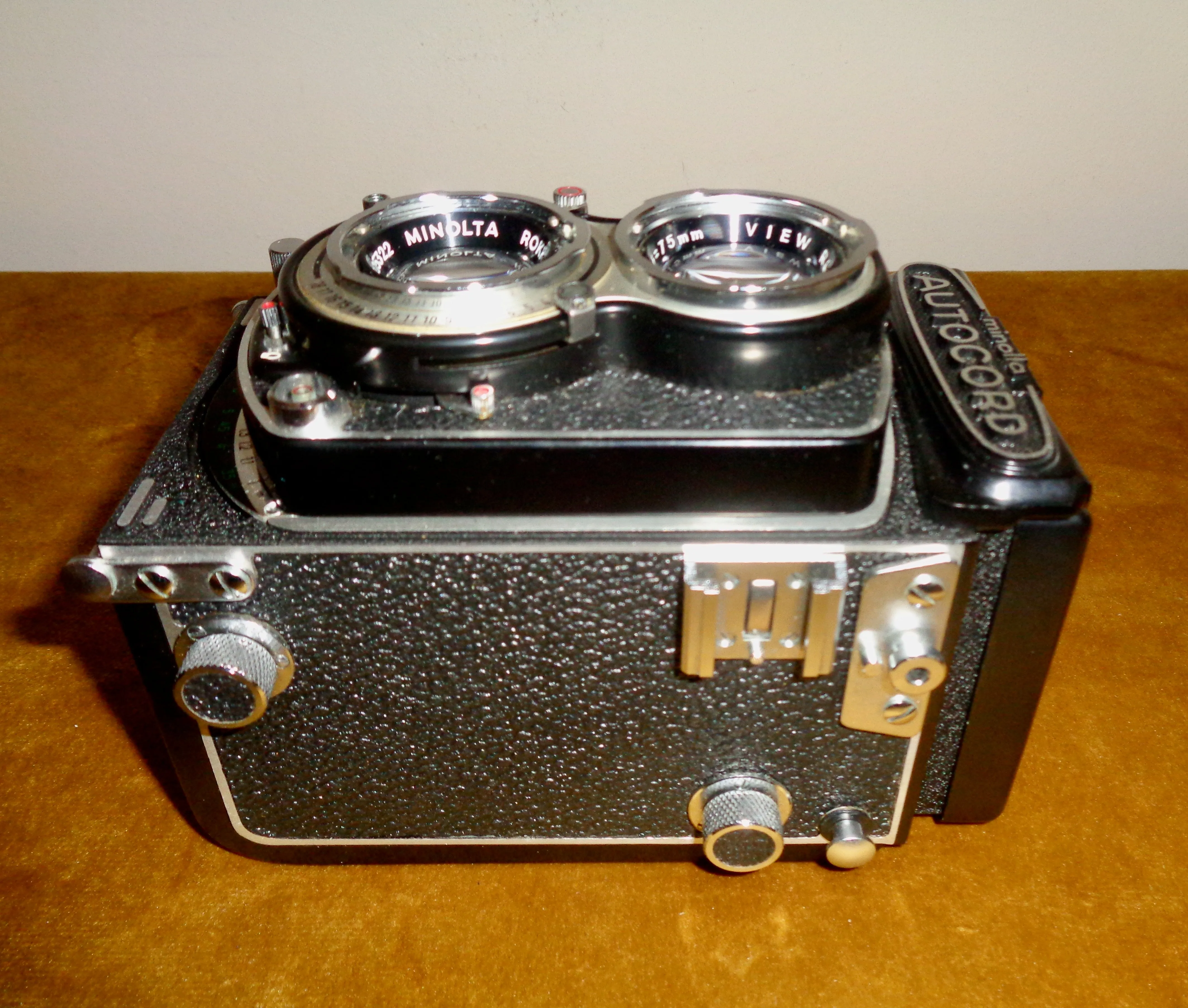 1965 Minolta Autocord Twin Lens Reflex (TLR) Roll Film Camera