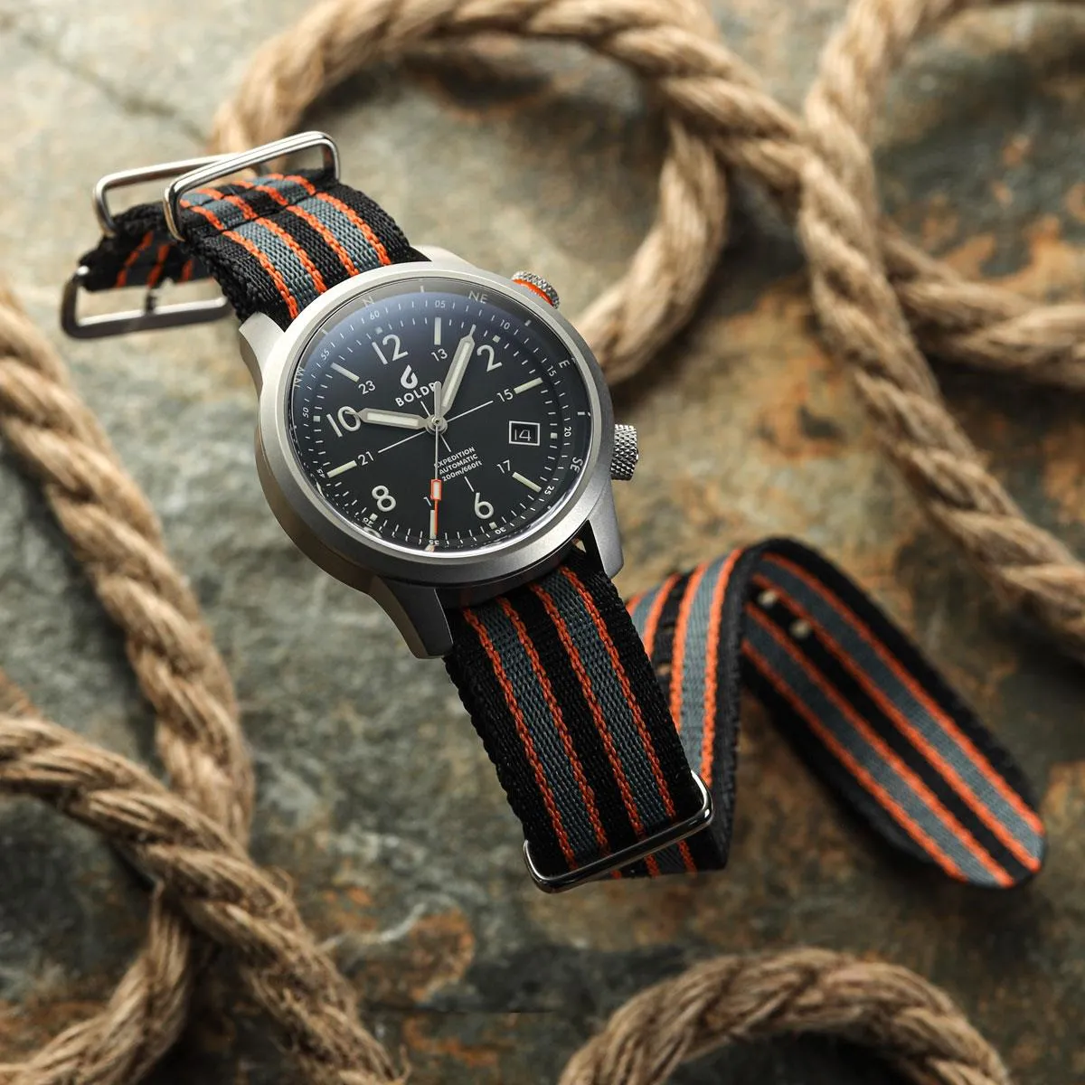 1973 British Military Watch Strap: APEX - Army Green