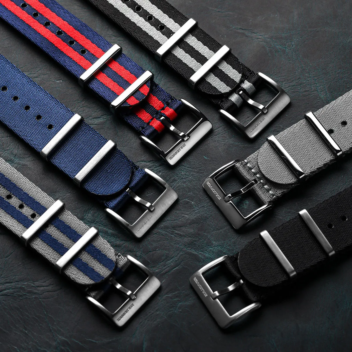 1973 British Military Watch Strap: ARMOURED RECON - Classic Bond, Satin