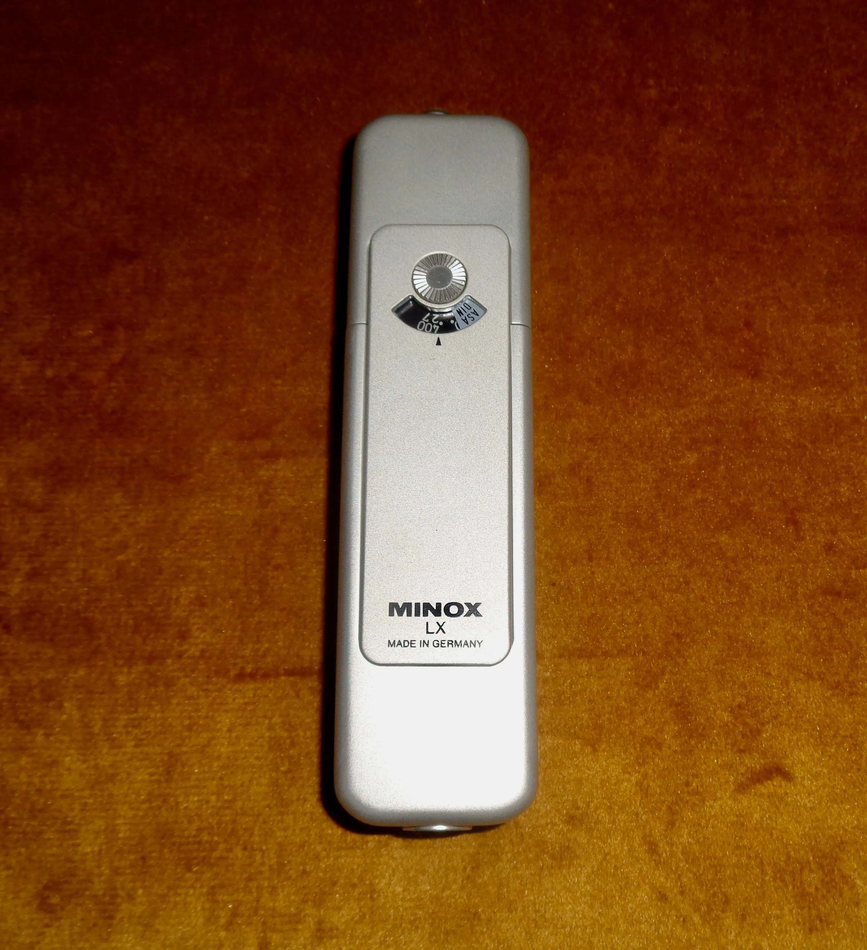 1983 Minox LX Subminiature / Spy Camera In Chrome With A Black Carry Case