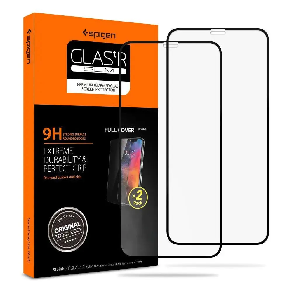 [2 Pack] iPhone XS / iPhone 11 Pro Screen Protector  Full Coverage HD Tempered Glass