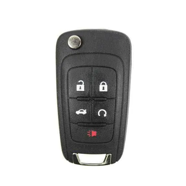 2010-2019 GM / 5-Button Flip Blade Key SHELL for OHT01060512