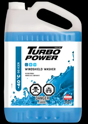 3.78-Litre -40Â°C All Season Windshield Washer Fluid