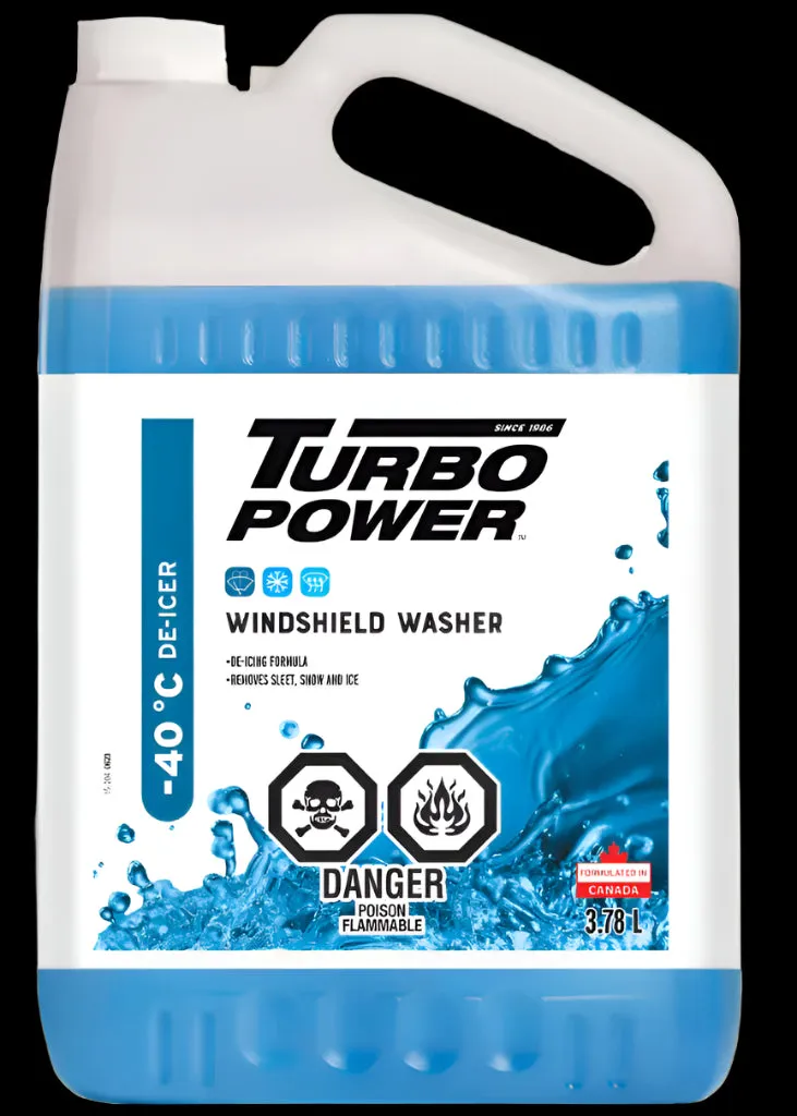 3.78-Litre -40Â°C All Season Windshield Washer Fluid