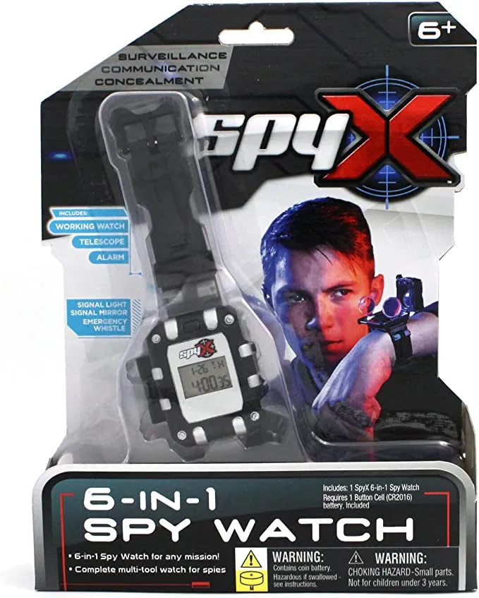 6 in 1 Spy Watch