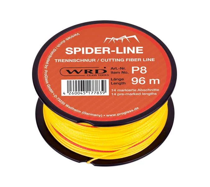 6 Pack - WRD Spider P8 Series 315 Ft Auto Glass Windshield Cut Out Fiber Line for WRD orange bat and spider kits