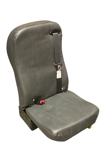 AbiliTrax 3PT Flip Seat in Gray Vinyl for use with Step N Lock Legs w/CRS