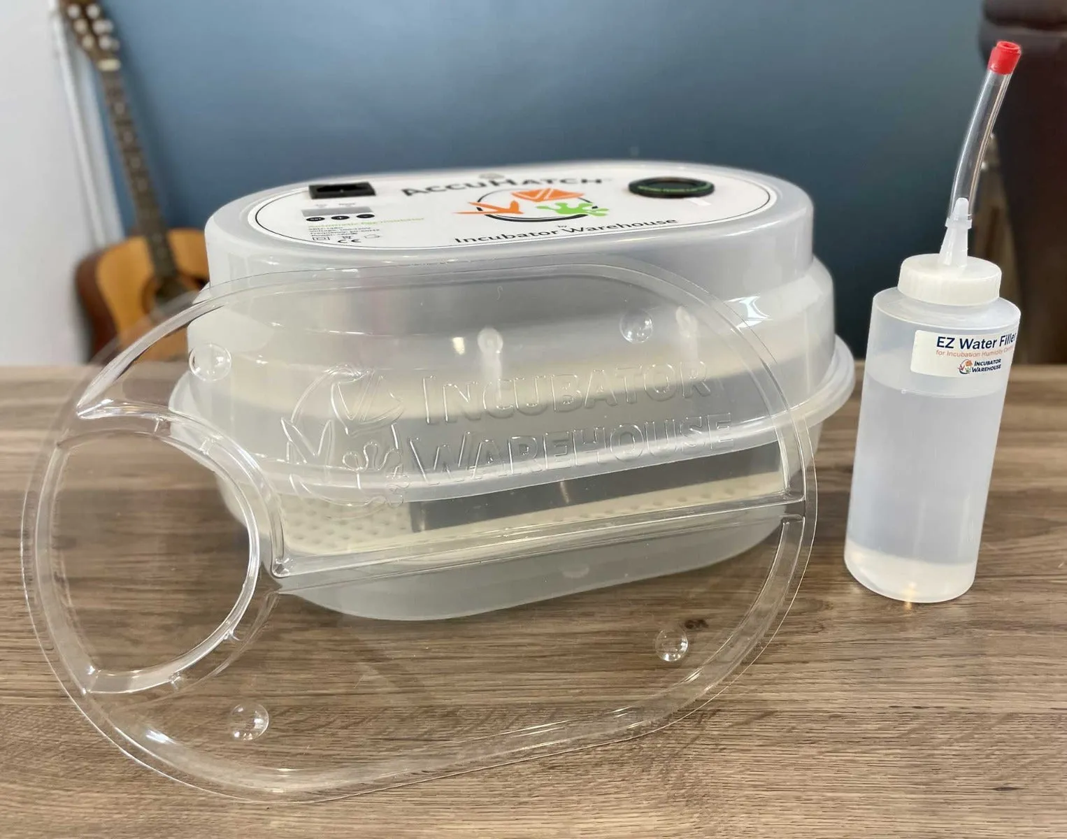 AccuHatch 360° View Digital Egg Incubator Deluxe Combo Kit