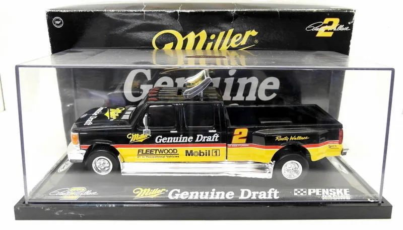 Action 1/24 Scale Diecast  WIN Miller Genuine Draft Ford F-150 Crew Cab   Case