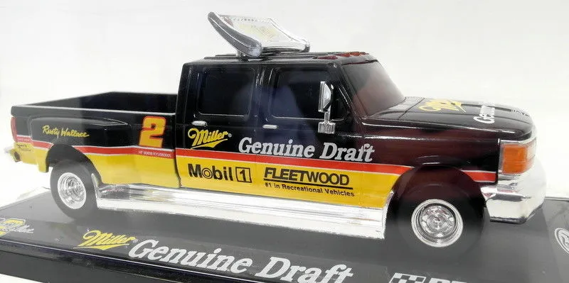 Action 1/24 Scale Diecast  WIN Miller Genuine Draft Ford F-150 Crew Cab   Case