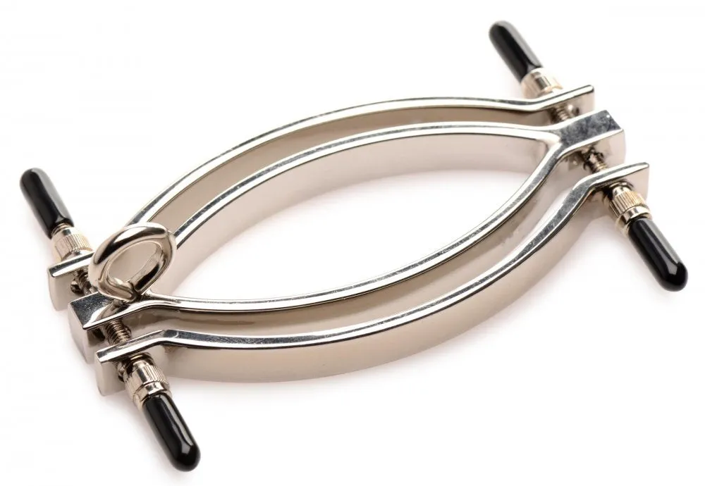 Adjustable Vaginal Clamp with Leash