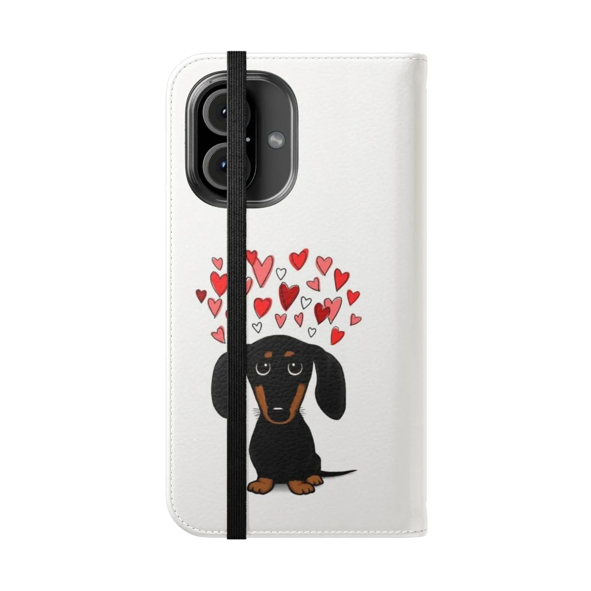 Adorable Dachshund Valentine's Day Phone Case for Dog Lovers