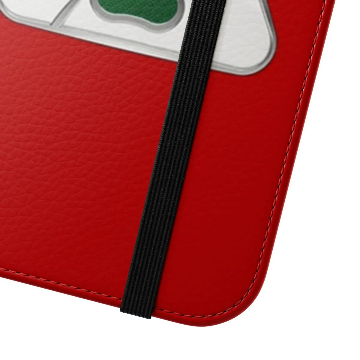 Alfa Romeo Inspired Carbon Fiber Red Flip Cover Phone Case