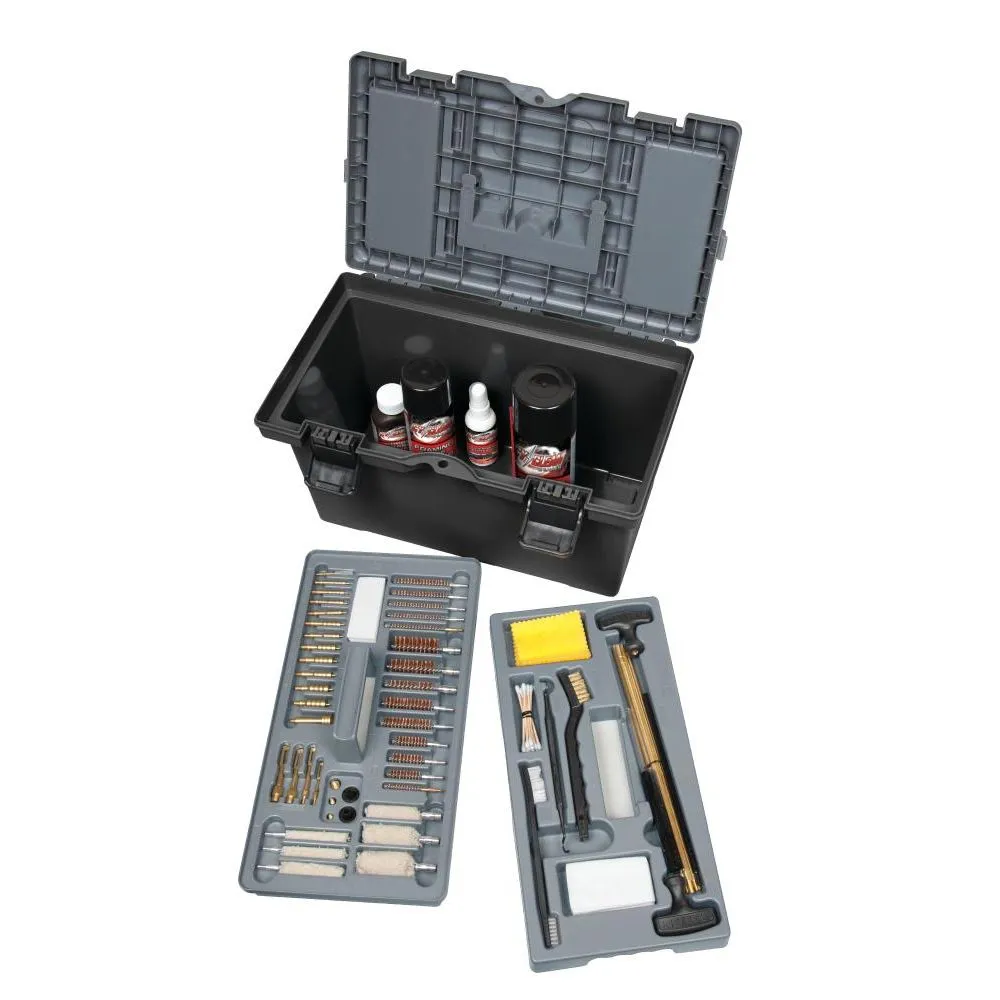 Allen Tool Box Cleaning Kit 65PC Set Black/Grey