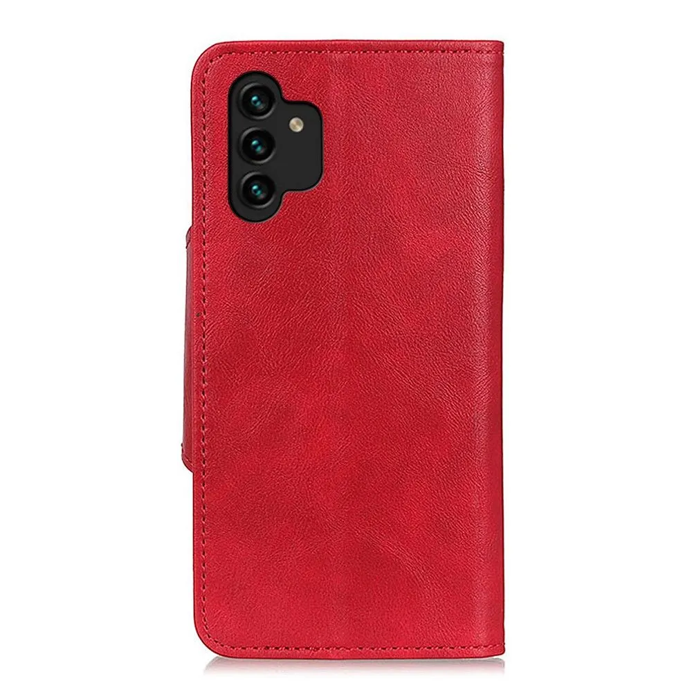 Alpha Samsung Galaxy A13 4G flip case - Red