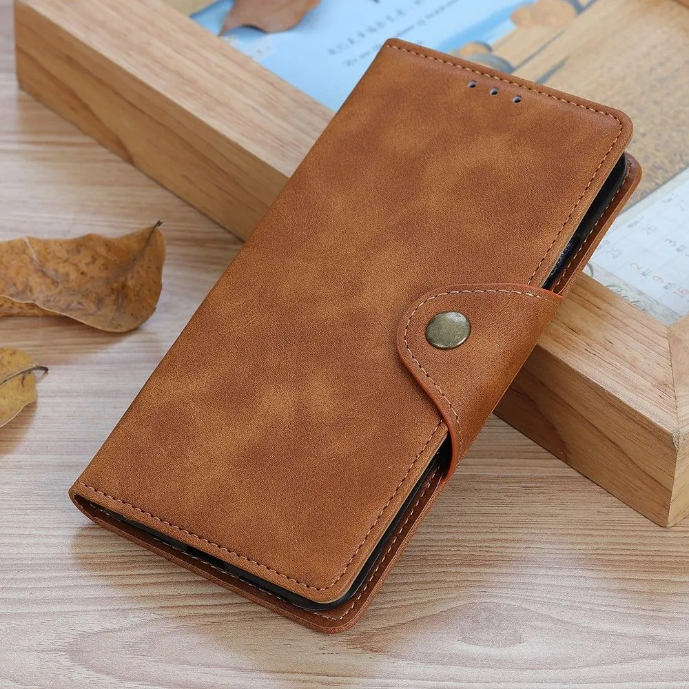 Alpha Xiaomi 12 Pro flip case - Brown