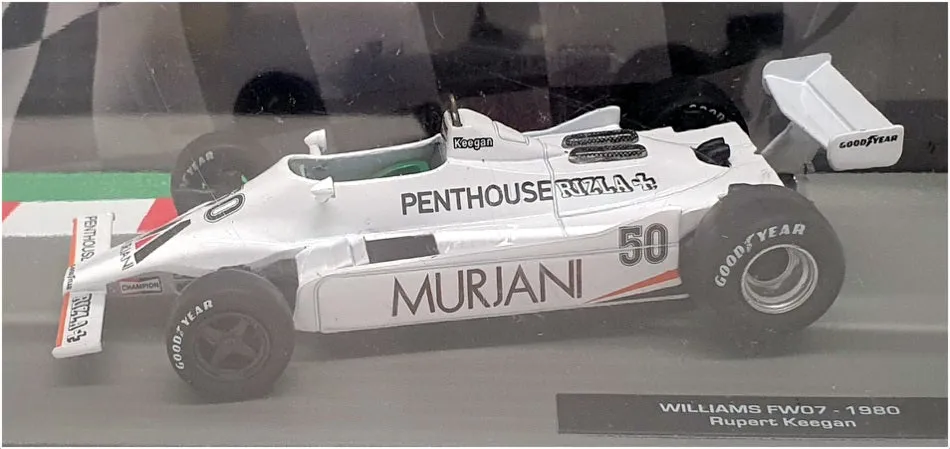 Altaya 1/43 Scale 16324C - F1 Williams FW07 1980 #50 Rupert Keegan