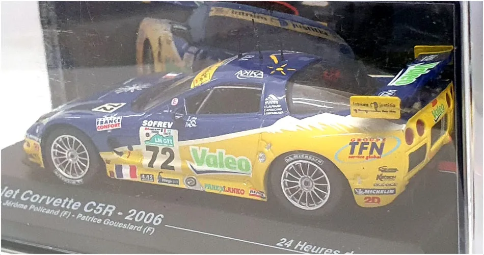 Altaya 1/43 Scale 27424B - Chevrolet Corvette C5R #72 24h Le Mans 2006