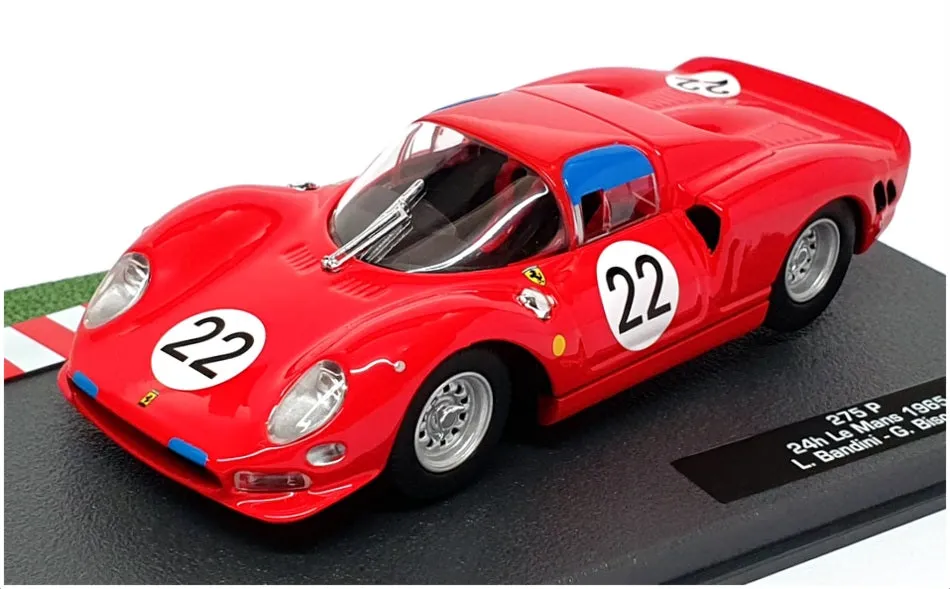 Altaya 1/43 Scale 28424C - Ferrari 275 P #22 24H Le Mans 1965 - Red