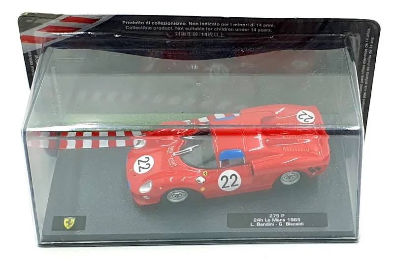 Altaya 1/43 Scale 28424C - Ferrari 275 P #22 24H Le Mans 1965 - Red