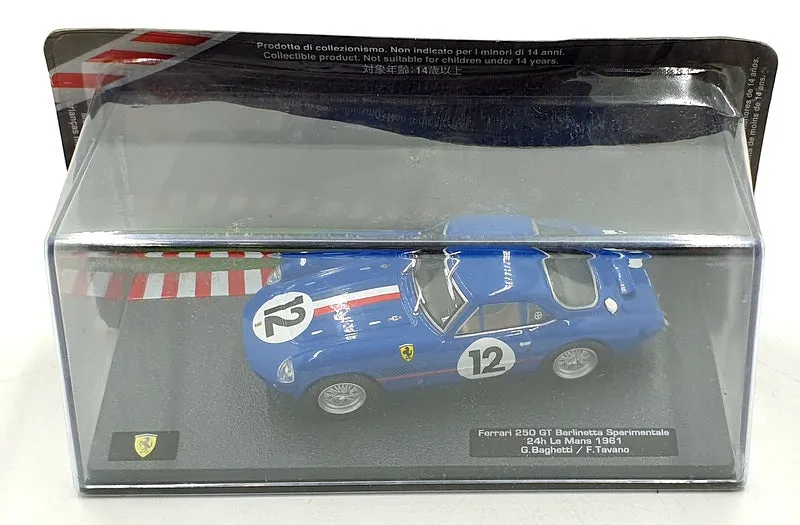 Altaya 1/43 Scale 30424Z Ferrari 250 GT Berlinetta Sperimentale #12 Le Mans 1961