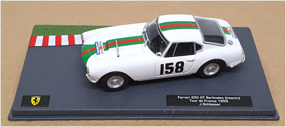 Altaya 1/43 Scale 610231 - Ferrari 250 GT #158 Tour de France 1959 - White