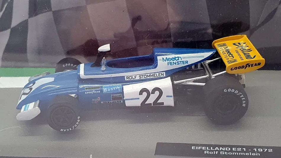 Altaya 1/43 Scale 8921 - F1 Eifelland E21 March - Rolf Stommelen