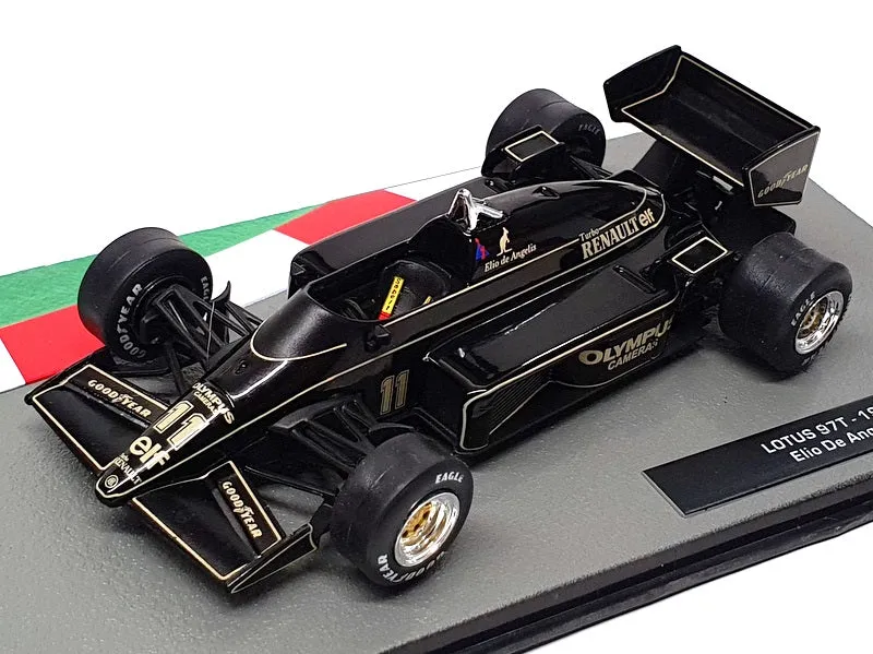 Altaya 1/43 Scale 91024S - F1 Lotus 97T 1985 #11 E. De Angelis - Black