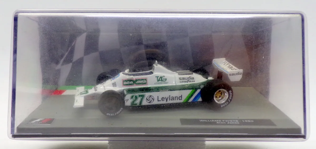 Altaya 1/43 Scale AL16220 - F1 Williams FW07B - #27 Alan Jones