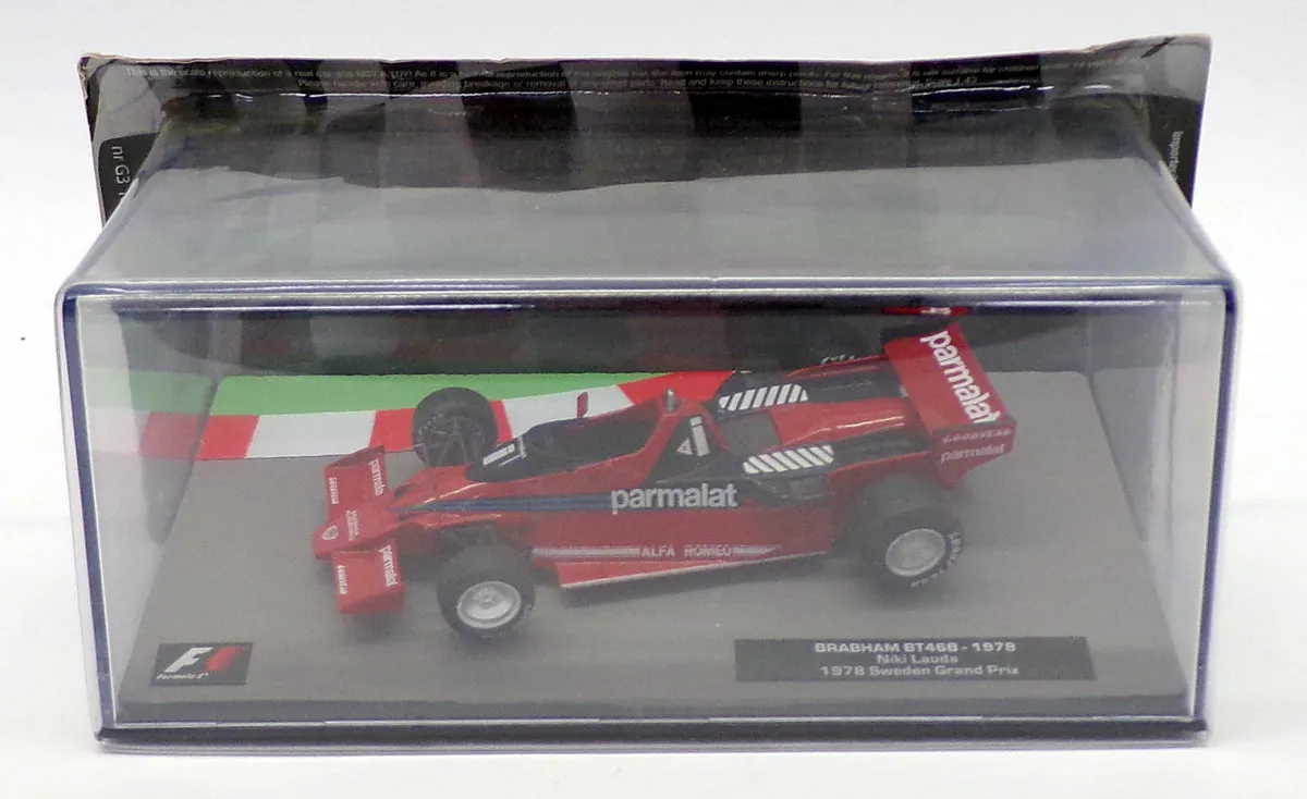 Altaya 1/43 Scale AL17220 - F1 Brabham BT46B Sweden GP 1978 - Niki Lauda