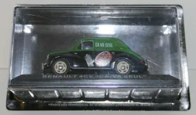 Altaya 1/43 Scale AL17221K - Renault 4CV - CA-VA SEUL - Green/Black