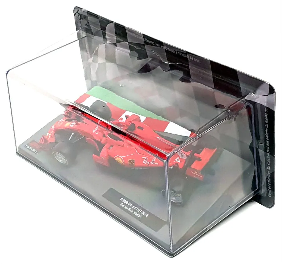 Altaya 1/43 Scale AT19723B - F1 Ferrari SF71H 2018 - Sebastian Vettel