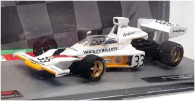 Altaya 1/43 Scale AT301122J - F1 1974 McLaren M23 M. Hailwood - White