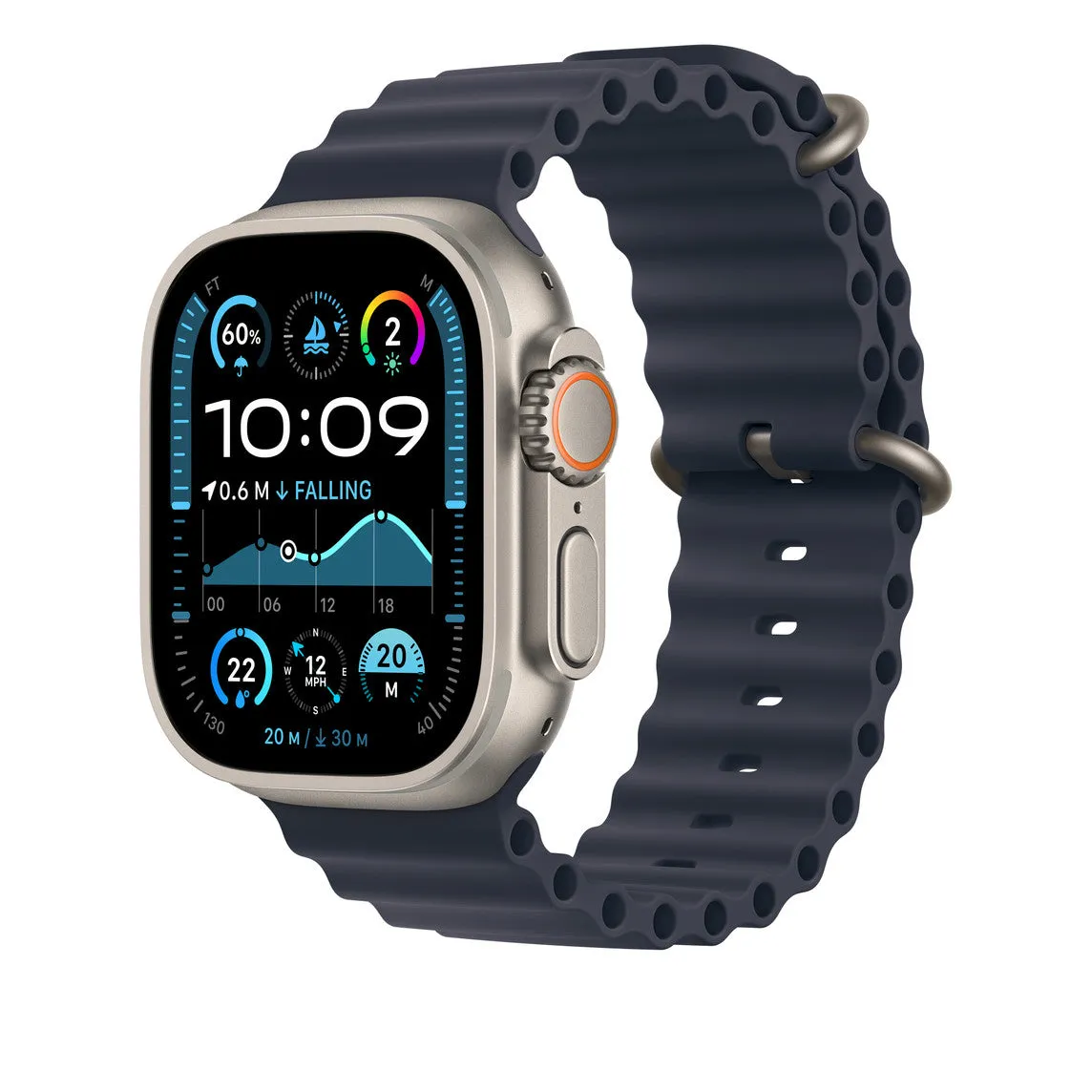 Apple Band 49Mm Navy Ocean Band Extension