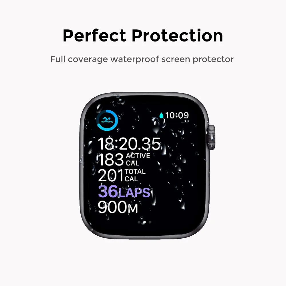 Apple Watch 40mm Screen Protector|Tempered Glass |2 Pack |Black