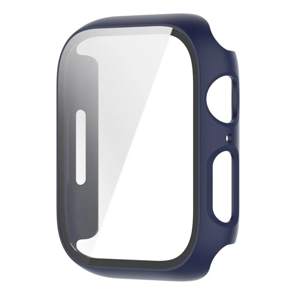 Apple Watch (41mm) 2-in-1 cover with tempered glass screen protector - Midnight Blue