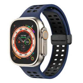 Apple Watch Magnetic Buckle Silicone Band | M02