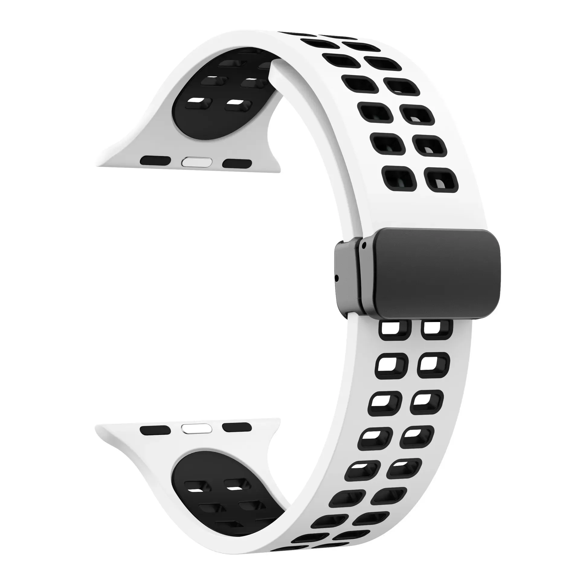 Apple Watch Magnetic Buckle Silicone Band | M02