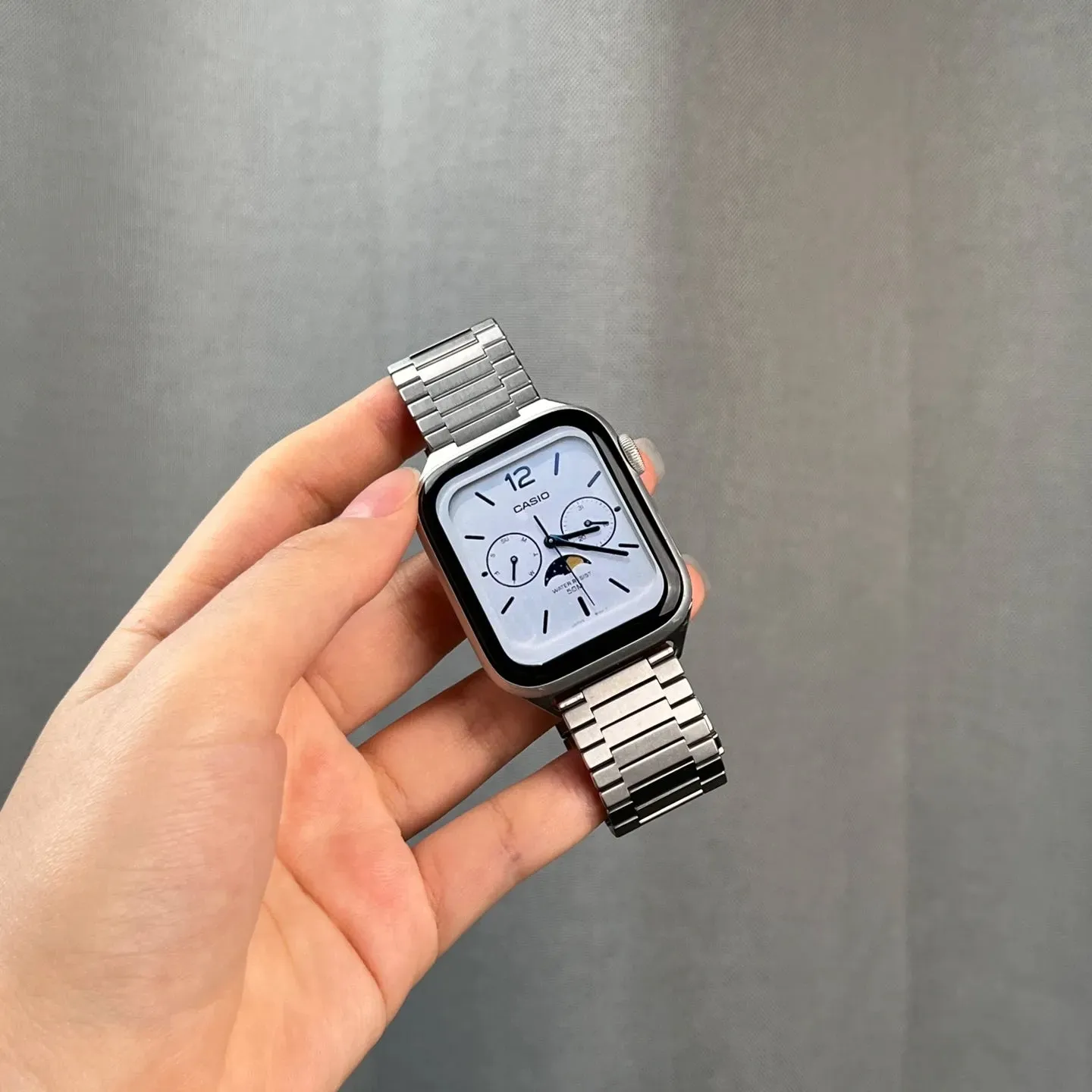 Apple Watch Magnetic Buckle Steel Band