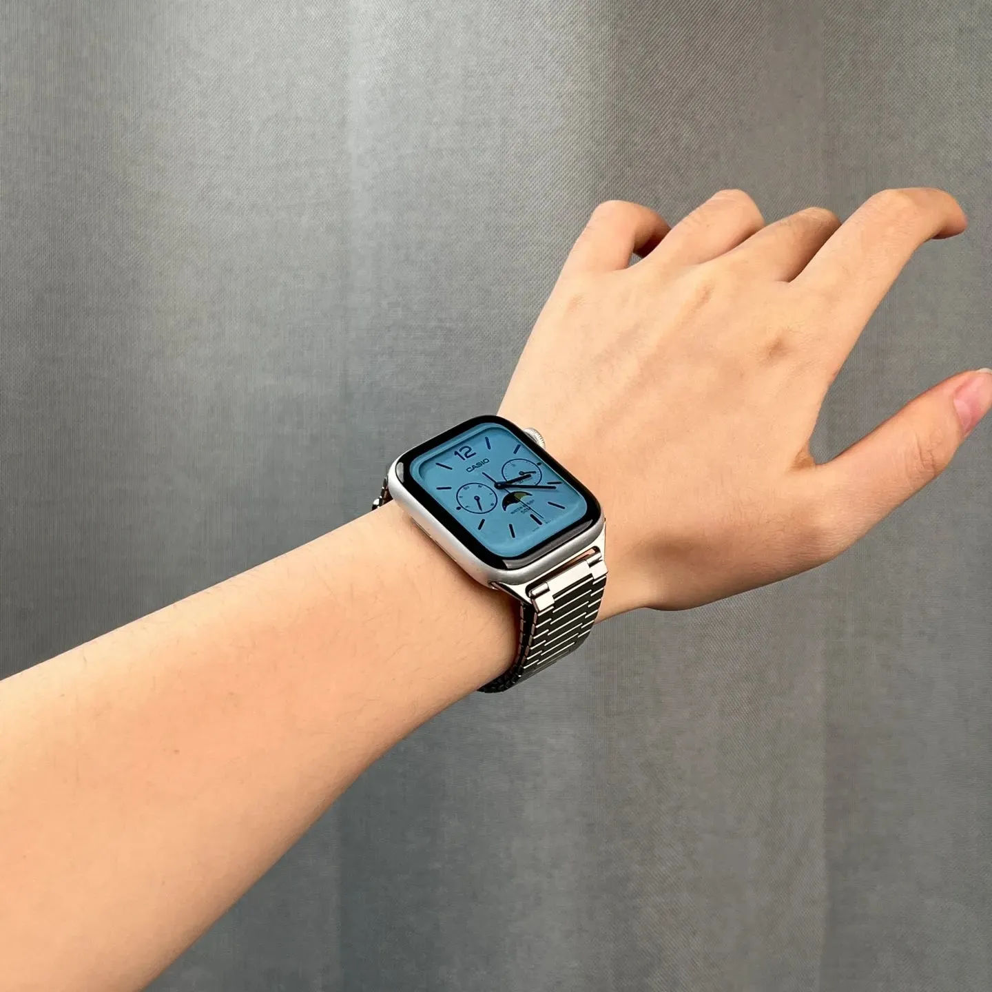 Apple Watch Magnetic Buckle Steel Band