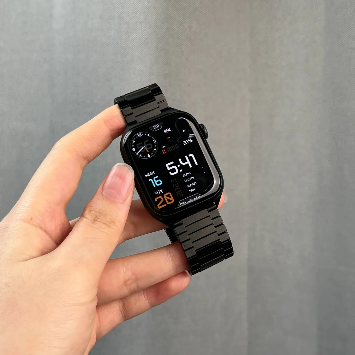 Apple Watch Magnetic Buckle Steel Band