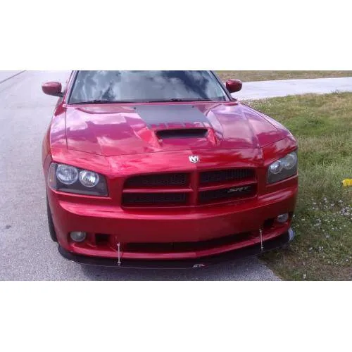 APR Carbon Fiber Front Wind Splitter w/ Rods: Dodge Charger SRT8 2006 - 2010