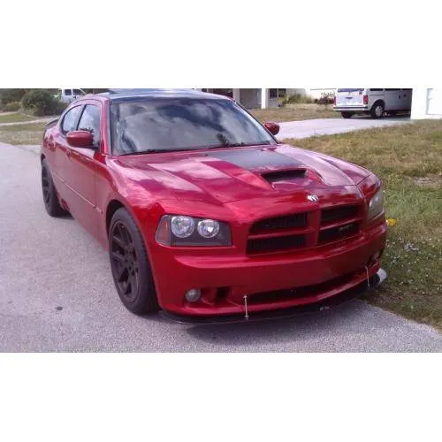 APR Carbon Fiber Front Wind Splitter w/ Rods: Dodge Charger SRT8 2006 - 2010