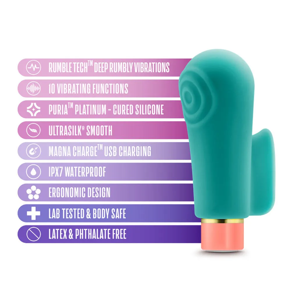 Aria Sensual AF Ergonomic Fin Finger Vibrator