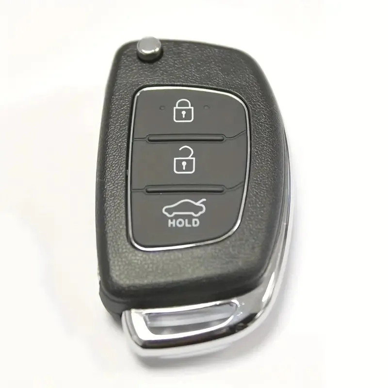 Automotive RFC 3 Buttons Flip Key Case For Hyundai I10 I20 I40 IX35 Santa Fe Remote Fob