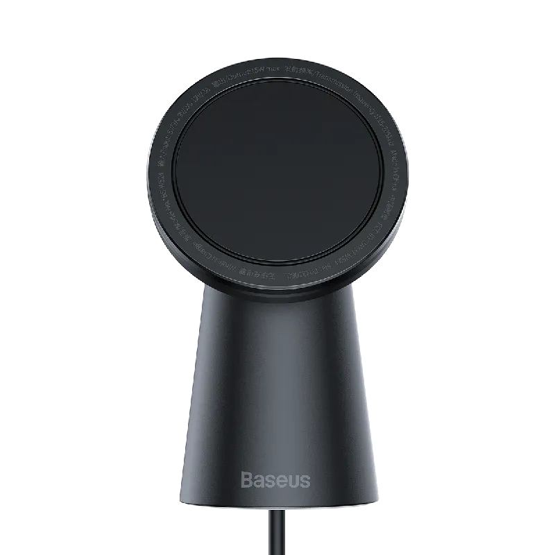 Baseus Simple Magnetic Stand  Wireless Charger  Black (CCJJ000001)